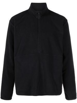 Goldwin fleece-texture high-neck sweatshirt - Black
