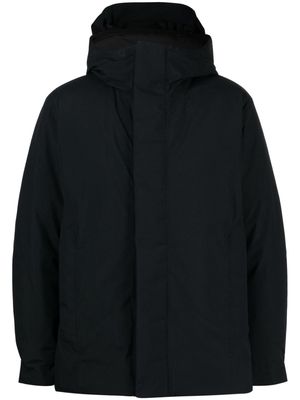 Goldwin Gore-Tex logo-embroidered padded parka - Black
