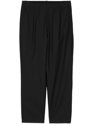 Goldwin mid-rise straight-leg trousers - Black