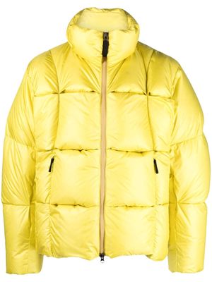 Goldwin three-dimensional padded jacket - Yellow