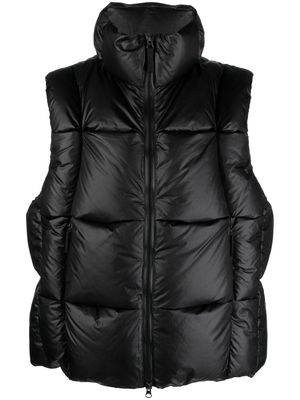 Goldwin Three-Dimensional padded vest - Black
