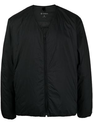 Goldwin V-neck padded bomber jacket - Black