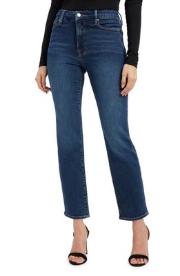 Good American Good Classic Ankle Straight Leg Jeans in Blue609