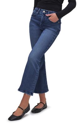 Good American Good Leg Crop Mini Bootcut Jeans in Indigo625