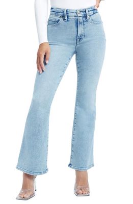 Good American Good Legs Flare Jeans in Indigo238