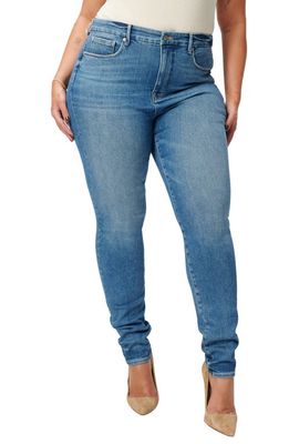Good American Good Legs Stacked Skinny Jeans in Blue815