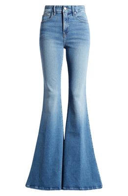 Good American Good Super Bell Bottom Jeans in Blue691