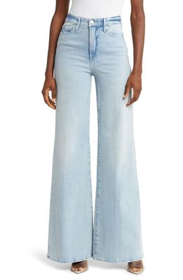 Good American Good Waist Palazzo Jeans in Blue452