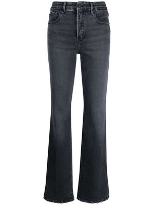 Good American high-rise bootcut jeans - Black