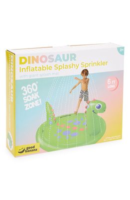 Good Banana Dinosaur Inflatable Splashy Sprinkler in Green