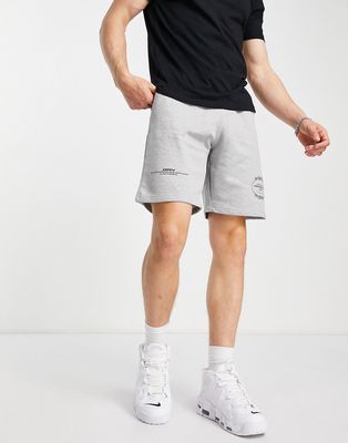 Good For Nothing jersey shorts in off white - part of a set
