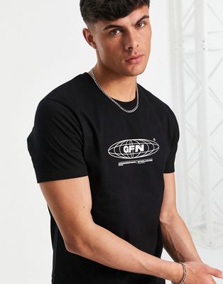 Good For Nothing oversized T-shirt in black