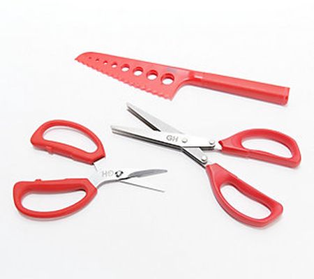 Good Housekeeping All Purpose 3-Piece Herb and Kitchen Shears