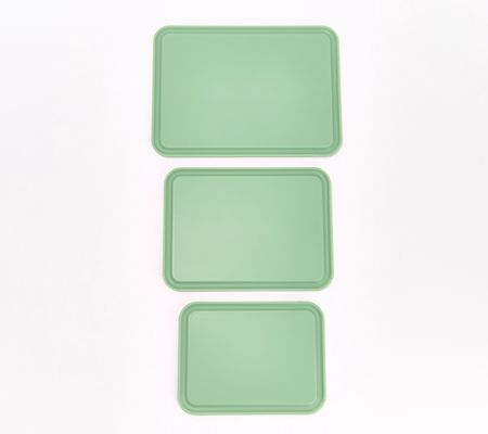 Good Housekeeping Set of 3 Stackable Multi- Use Prep Boards