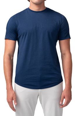 Good Man Brand Longline T-Shirt in Blue Sport