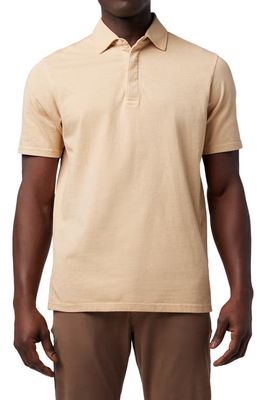 Good Man Brand Short Sleeve Rugby Jersey in Warm Sand