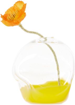 GOODBEAST Yellow Splash Bottom Softies Vase