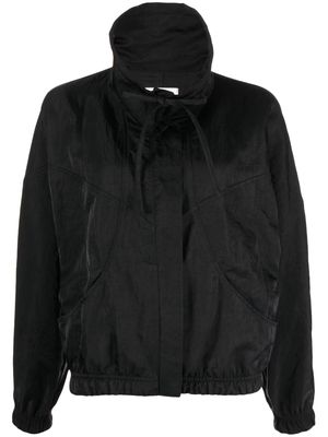 GOODIOUS high-neck jacket - BLACK