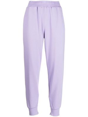 GOODIOUS slit-cut sweatpants - Purple
