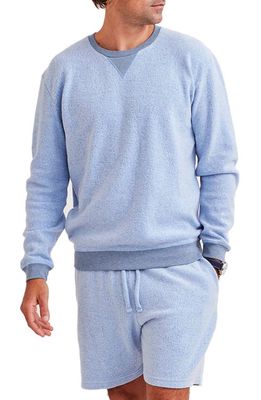 Goodlife Reverso Fleece Sweatshirt in Blue Bell