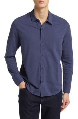 Goodlife Sea Wash Button-Up Shirt in Midnight 