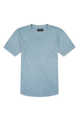 Goodlife Sun Faded V-Neck T-Shirt in Cameo Blue