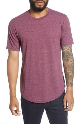 Goodlife Triblend Scallop Crew T-Shirt in Port