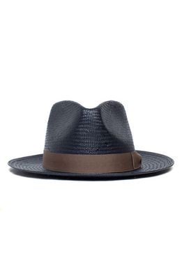 Goorin Bros. First & Foremost Woven Straw Hat in Navy