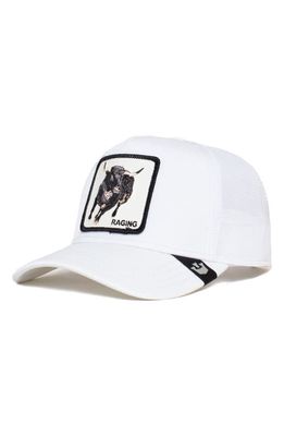 Goorin Bros. Platinum Rage Trucker Hat in White
