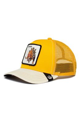 Goorin Bros. Roofed Lizard Trucker Hat in Yellow