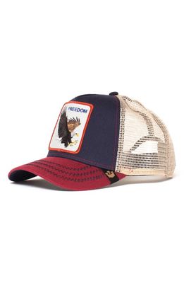 Goorin Bros. The Freedom Eagle Trucker Hat in Indigo