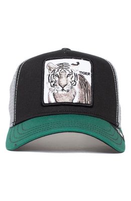 Goorin Bros. The White Tiger Trucker Hat in Dark Green