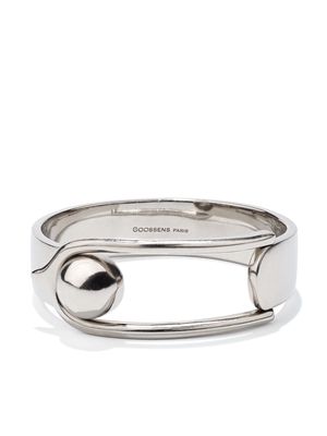 Goossens Boucle polished bracelet - Silver