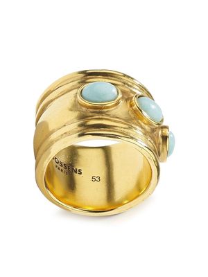 Goossens gemstone-embellished ring - Gold