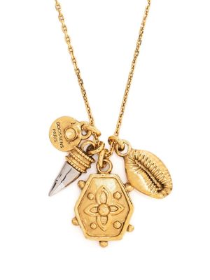 Goossens Maunaloa charm-detail necklace - Gold