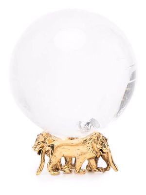 Goossens medium Lion Ball decorative object - Gold