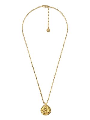 Goossens Talisman Astro Aquarius necklace - Gold