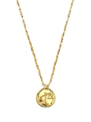 Goossens Talisman Astro Libra necklace - Gold