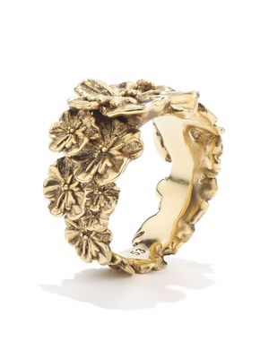Goossens Talisman Poppy Flower ring - Gold