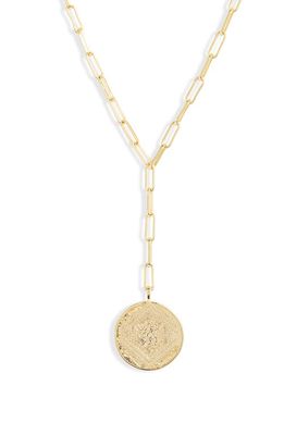 gorjana Ana Coin Y-Necklace in Gold