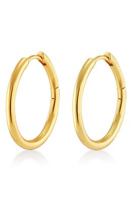 gorjana Sloan Huggie Hoop Earrings in Gold
