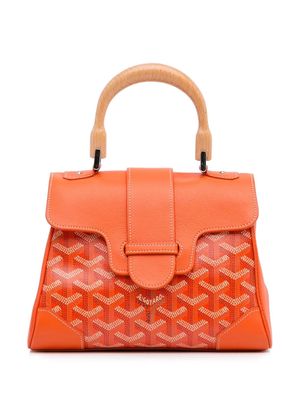 Goyard 2018 pre-owned mini Saïgon handbag - Orange