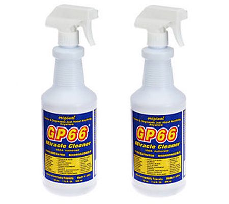 GP66 Set of 2 Supersized Green Miracle Cleaner and Degreaser