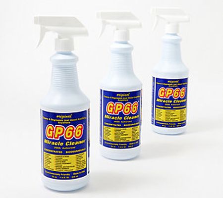 GP66 Set of 3 Super-Size Green Miracle Cleaner and Degreaser