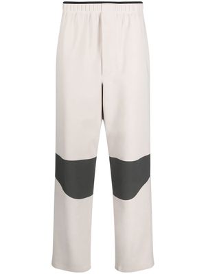 GR10K Bonded Processing Render Patch trousers - White