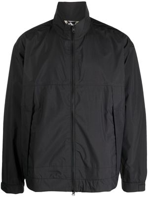 GR10K high-neck zip-up jacket - Grey