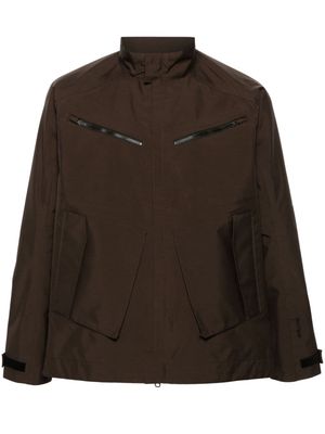 GR10K SNFC 3L WR lightweight jacket - Brown