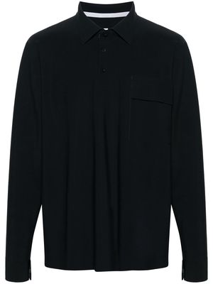 GR10K Taped Bonded polo shirt - Black