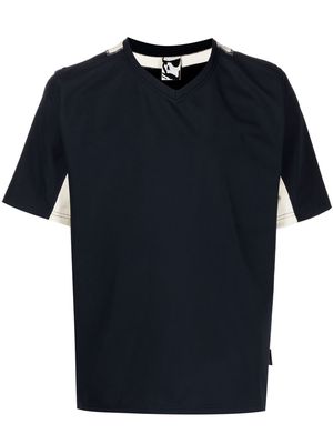 GR10K V-neck short-sleeve T-shirt - Blue