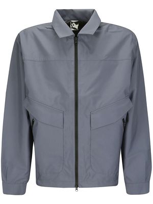 GR10K zipped long-sleeve jacket - Blue